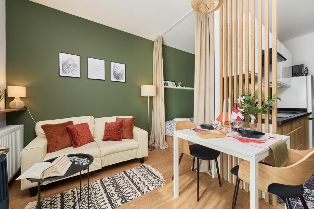 City Panorama Studio Apartments Jaworska 4 By Noclegi Renters Breslau Exterior foto